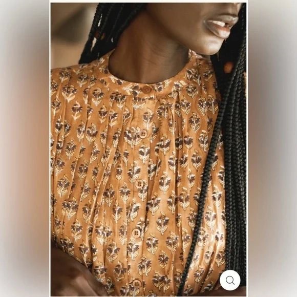 Daughters of India Prairie Dress ~ Autumn - Picture 4 of 13